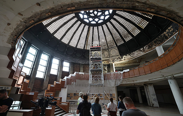 Mistrovské dílo. Skleněná kopule Bredy v Opavě do roka získá původní podobu