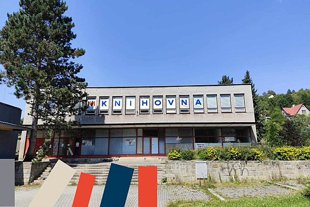 Poboka Masarykovy veejné knihovny na vsetínském sídliti Luh.