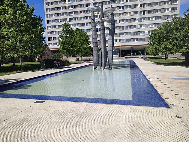 Fontána na Novodvorské