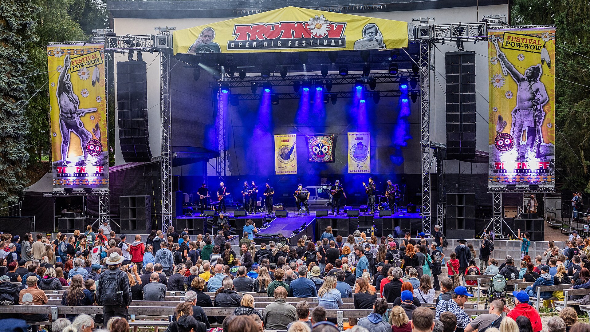 Open Air festival Trutnoff je nejstar�� �eskou p�ehl�dkou sv�ho druhu.