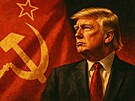 Donald Trump jako rudý komisa�. Gavin Newsom se do prezidenta trefuje kv�li...