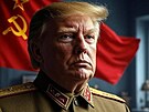 Donald Trump jako rudý komisa�. Gavin Newsom se do prezidenta trefuje kv�li...