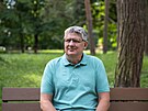 Ekolog Michal Barto, kter se zaslouil o zaloen Slukova v Litovelskm...