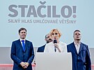 Nenecháme se uml�et, reaguje hnutí Sta�ilo! na �aloby. (26. srpna 2025)