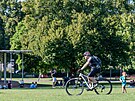 Zelen plochy ve Zln. Na snmku park Komenskho. (srpen 2025)