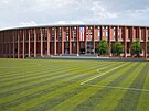 Jak by mohl vypadat modern fotbalov stadion v lokalit za Lunkami v Brn,...