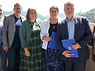 Zleva: Vedoucí odboru zdravotnictví Petr Severa, radní pro oblast zdravotnictví...