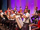 Vnon koncert Mstskho dechovho orchestru erven Kostelec a Family Bandu...