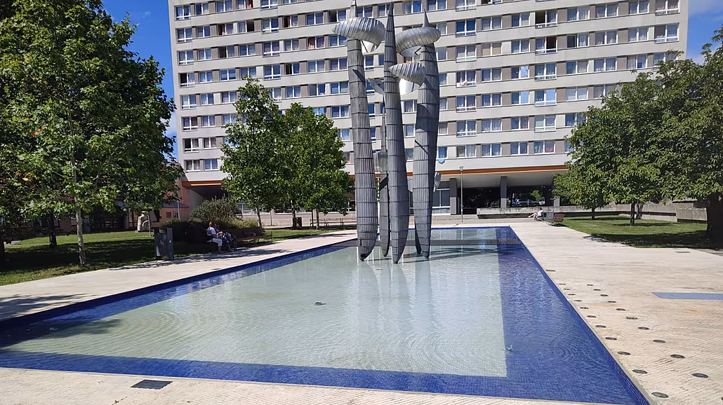 Fontána na Novodvorské