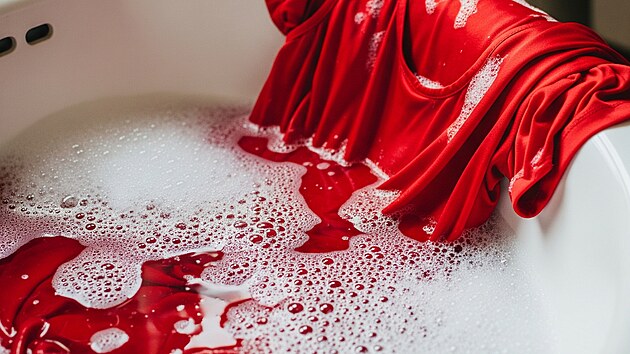 Do vody p�idejte kondicion�r na vlasy nebo d�tsk� �ampon v pom�ru p�ibli�n� jedna pol�vkov� l��ce na jeden litr vody.