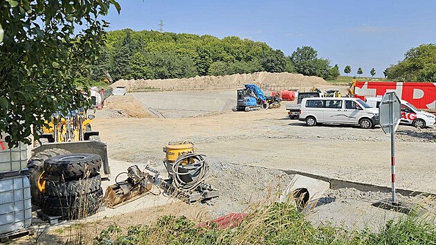 Geologický pr�zkum na míst� budoucí dálnice D3 v úseku Kamenná vrata. Stav k...