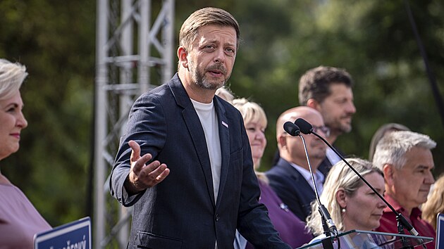 Oficiální zahájení kampan� hnutí Starostové a nezávislí (STAN) p�ed sn�movními...