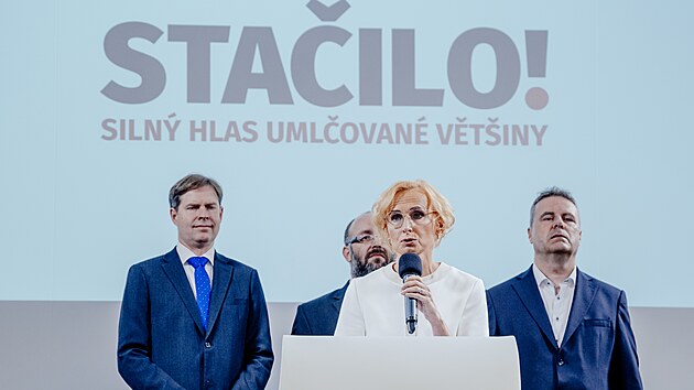 Nenecháme se uml�et, reaguje hnutí Sta�ilo! na �aloby. (26. srpna 2025)