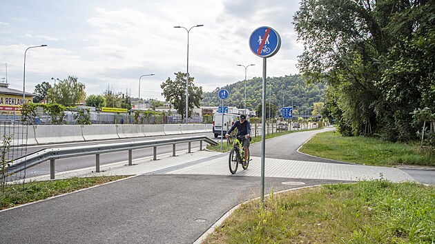 Cyklostezka v Brn