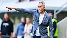 Trenér Tomá Janotka z Olomouce.