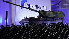 N�mecký zbrojní koncern Rheinmetall otev�el novou muni�ní továrnu v Unterlüssu...