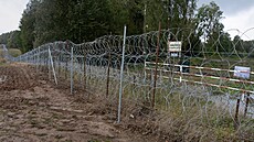 Hranice mezi Polskem a ruskou Kaliningradskou oblastí (6. �íjna 2023)