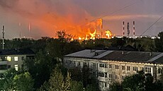 Ukrajinci zasáhli Kujbyevskou rafinerie v Samarské oblasti. (28. srpna 2025)
