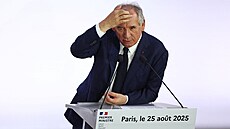 Francouzský premiér François Bayrou (25. srpna 2025)
