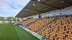 Skonto Stadions v rize, kde Sparta odehraje odvetu záv�re�ného p�edkola...