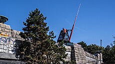 Opravený metronom na Letné (25. srpna 2025)