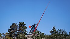 Opravený metronom na Letné (25. srpna 2025)