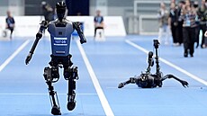 Závodníci se klátili a padali docela �asto, p�esto jejich výkony ukazují pokrok...