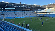 Eleda Stadion pojme pes dvacet tisíc divák. Sigma na nm sehraje pedkolo...