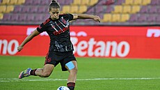 Elika Sonntagová svým pokutovým kopem rozhodla o postupu Sparty.