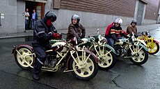 Slavíme století od výroby prvního motocyklu �echie � Böhmerland.