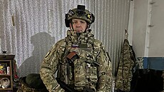 Údajn jeden z nejlepích ruských sniper Konstantin Frolov. (1. ledna 2024)