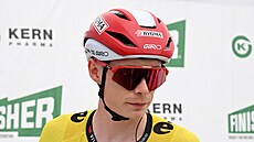 Dánský cyklista Jonas Vingegaard (Visma), hlavní favorit jubilejního 80....