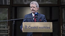 P�edseda Senátu Milo� Vystr�il na pietním aktu k výro�í okupace v srpnu 1968....
