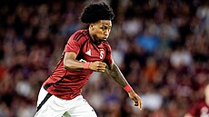 Angelo Preciado v utkání s Rigou.