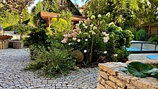 Sou�asná podoba dvora bývalého mlýna a pily 