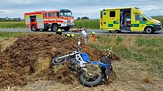 P�i nehod� v obci Podho�any u Ronova se zranila p�i st�etu s autem...