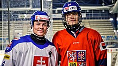 Chomutov, 27. 8. 2025. Turnaj pti zemí U20. esko U20 - Slovensko U20. Slovák...