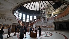 Restauráto�i minulý rok za�ali v památkov� chrán�ném opavském obchodním dom� Breda s �i�t�ním kopule. 