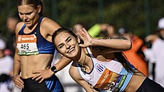 Karolína Maasová na mistrovství eské republiky v Jablonci.