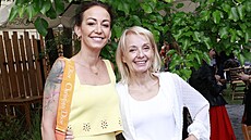 Agáta Hanychová a Veronika ilková (Praha, 27. kvtna 2025)