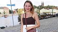 árka Vaculíková Krausová (setkání s herci nového seriálu televize Prima s...