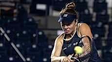 Linda Nosková na turnaji v Monterrey