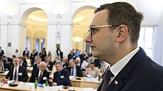 Ministr zahranií Jan Lipavský (nestr.) pichází na poradu eských velvyslanky...