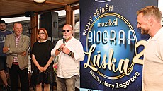 Producent Michal Kocourek pedstavuje muzikál Biograf láska 2: Nový píbh (21....