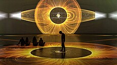 Ukázka umní z galerie Signal Space od studia Nohlab