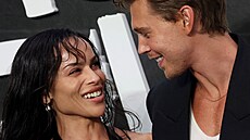 Zoe Kravitzová a Austin Butler v Londýn� na premié�e filmu �ivot v hajzlu (19....