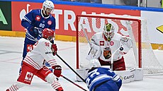 Momentka z utkání Kometa Brno - Odense.