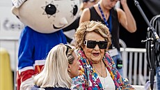 Ji�ina Bohdalová na p�ebírání ocen�ní Ve�erní�k�v �ád. (30. srpna 2025)