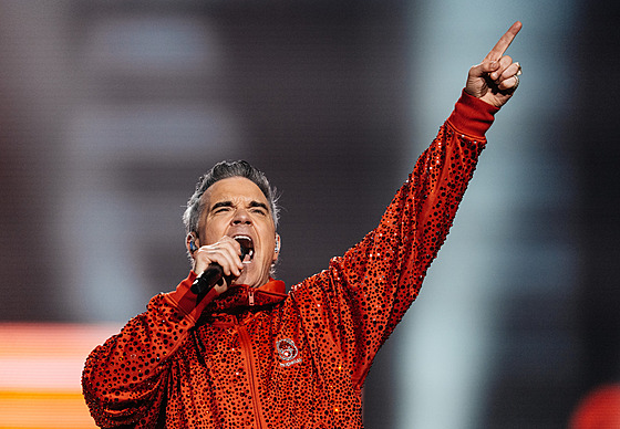 Koncert Robbieho Williamse v O2 aren (Praha, 7. záí 2025)