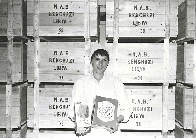 V roce 1967 v Opavii vyfotili výrobky urené na vývoz.